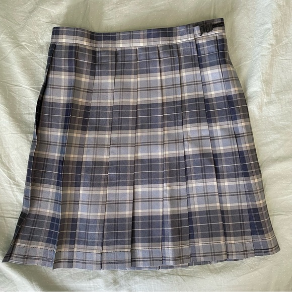Plaid pleated skirt - Picture 5 of 9